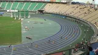 20130731高校総体4×100mリレー準決勝