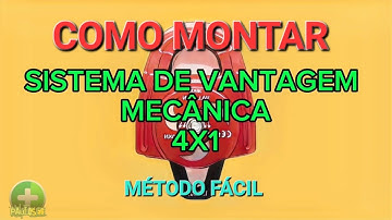 COMO MONTAR UM SISTEMA 4X1