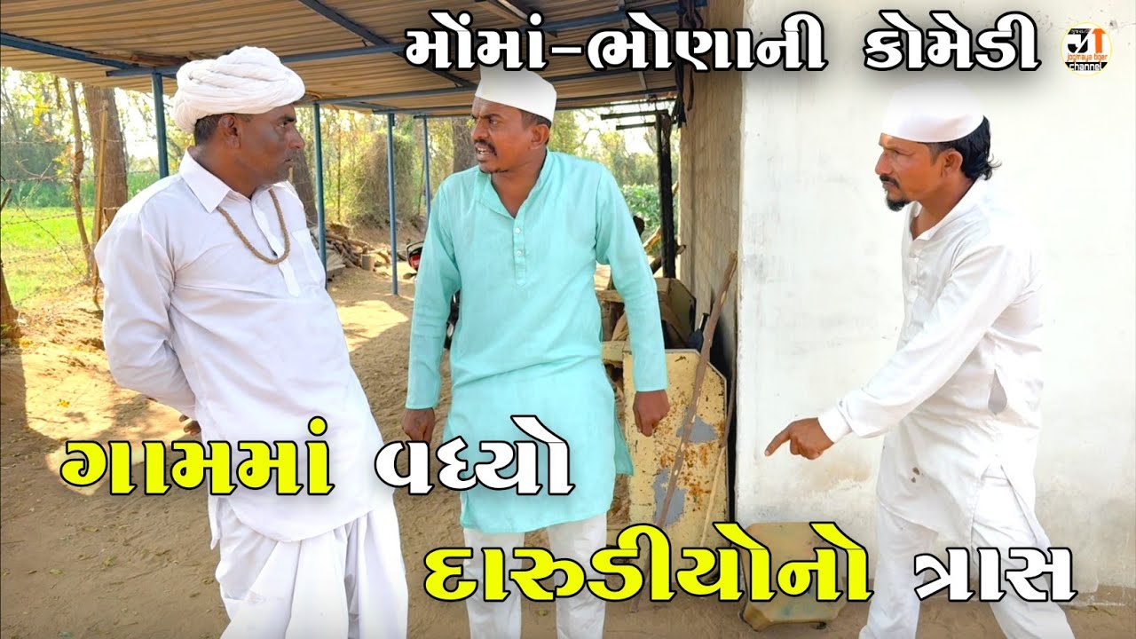 ગામમાં વધ્યો દારુડીયોનો ત્રાસ | GAAM MA VADHYO DARUDIYONO TRAAS | JOGMAYA TIGER COMEDY 