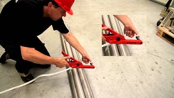 3 How to apply a Cordstrap Composite Strapping solution using the Small Bundle Tensioner
