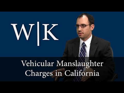 Manslaughter - California Code 192(c) PC