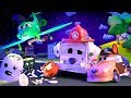 カーパトロール 🚨  ハロウィーンに魔女が現れる  - 子供向けトラックアニメ 🚨 Police car cartoon for kids