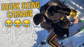 Val Thorens - Drunk Skiing Carnage In The French Alps - Tom Heaney Skiing Vlog Part 2/3 - #Altapura