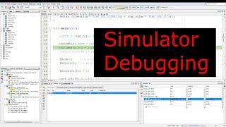 Debugging and Using the Simulator 🔴 PIC Microcontroller Programming Tutorial #13 MPLAB in C screenshot 3