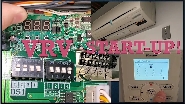 Daikin VRV Commissioning Made Easy | VRV Commercial Start-up Day 1 | Things You Must Know 7-20-2021