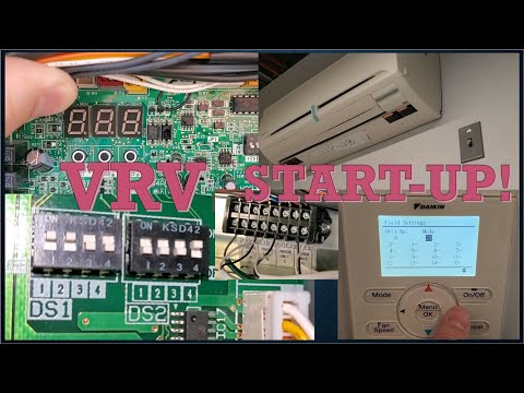 Daikin VRV Commissioning Made Easy | VRV Commercial Start-up Day 1 | Things You Must Know 7-20-2021