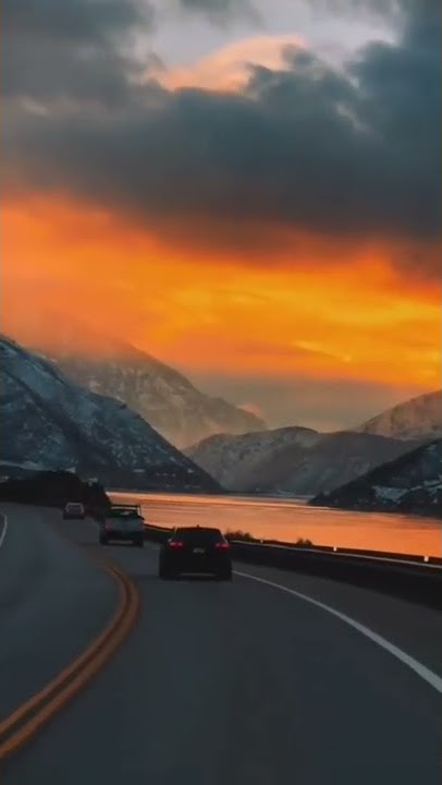 LIHAT SUNSET NAIK MOBIL | HALU STORY #shorts  #storyhalu #storyig #storywa