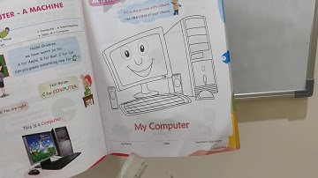 1st Standard Lesson 1 - Computer A Machine - Part 1