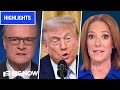 'Provable LIE': MS NOW instantly reacts to Trump’s speech of lies | COMPILATION
