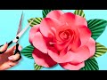 DIY: Flor Gigante Fácil para Decorar Festa, Flor de Papel Aniversário