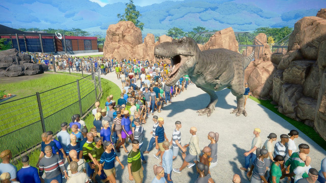 DINOSAURS! - This NEW Zoo Building Tycoon is Jurassic Park meets Planet Zoo | Prehistoric Kingdom