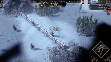 Axess Plays Age of Mythology Retold vs Moderate AI (No Commentary) I - Zeus