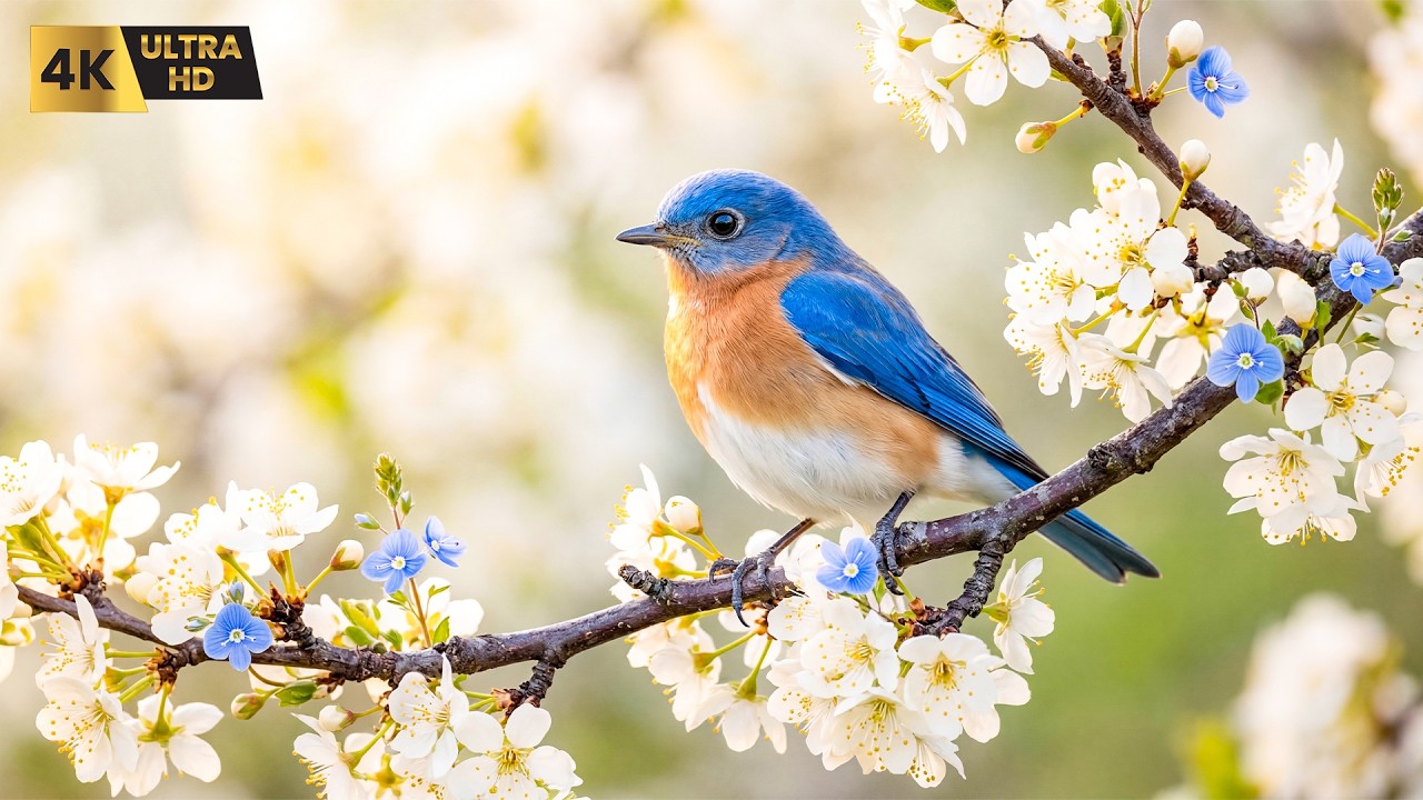 Soothing Bird Sounds for Stress Relief - No Ads, Calming Birds Chirping ...