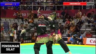 Pencak Silat Artistic Female Doubles Indonesian Finals | 18th Asian Games Indonesian 2018 #silat