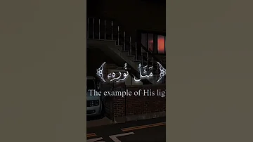 الله نور السموات والارض تلاوة الشيخ ياسر الدوسري القرآن الكريم ياسر الدوسري 