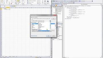 Microsoft Excel 2010 Level Four Video 30 User Defined Functions
