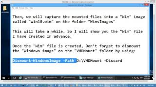 Creating customized master images for deployment with WDS, using Hyper-V and Powershell.