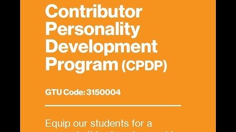 CPD 3150004 Become a Creator of one’s destiny 1