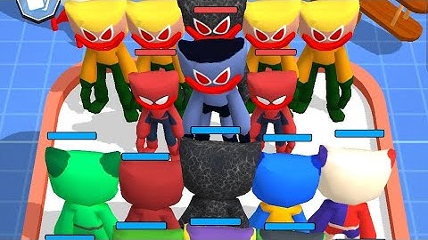 Max Level in Merge Master Monster Fusion: Game Hard Level Complete 💯