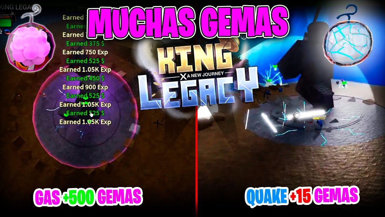 Gemas King Legacy: como conseguir todas as gemas