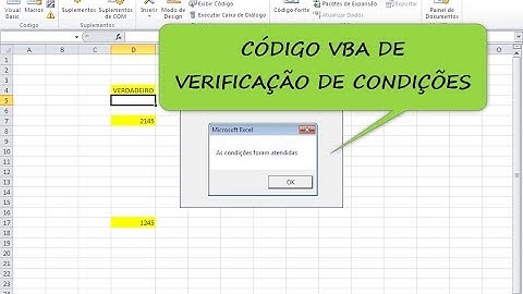 Utilizar Condição IF(SE) com TRÊS CRITÉRIOS no Excel VBA via Códigos