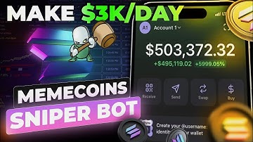 🟢 Solana MEME COINS Trading Bot: #1 Fastest & Profitable Sniper Bot – +4 SOL in Just 5 Minutes! 2025