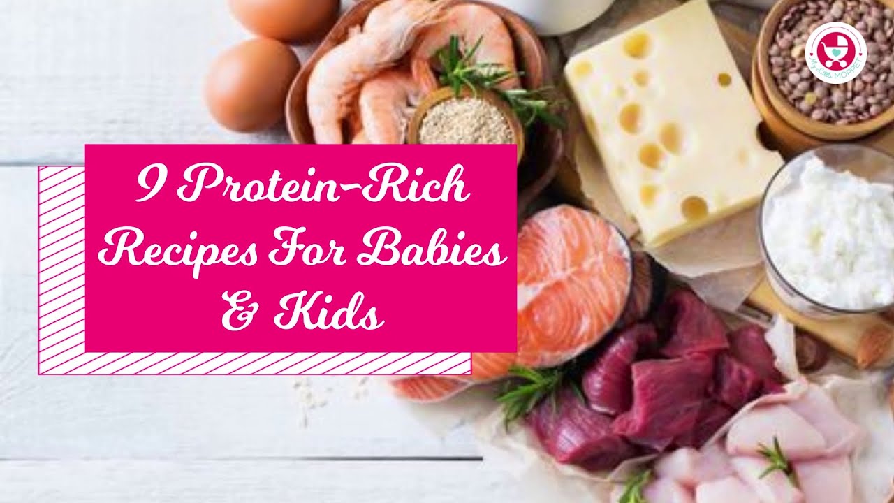 9 Protein rich food Recipe for babies [ Weight Gaining Lunch & Dinner