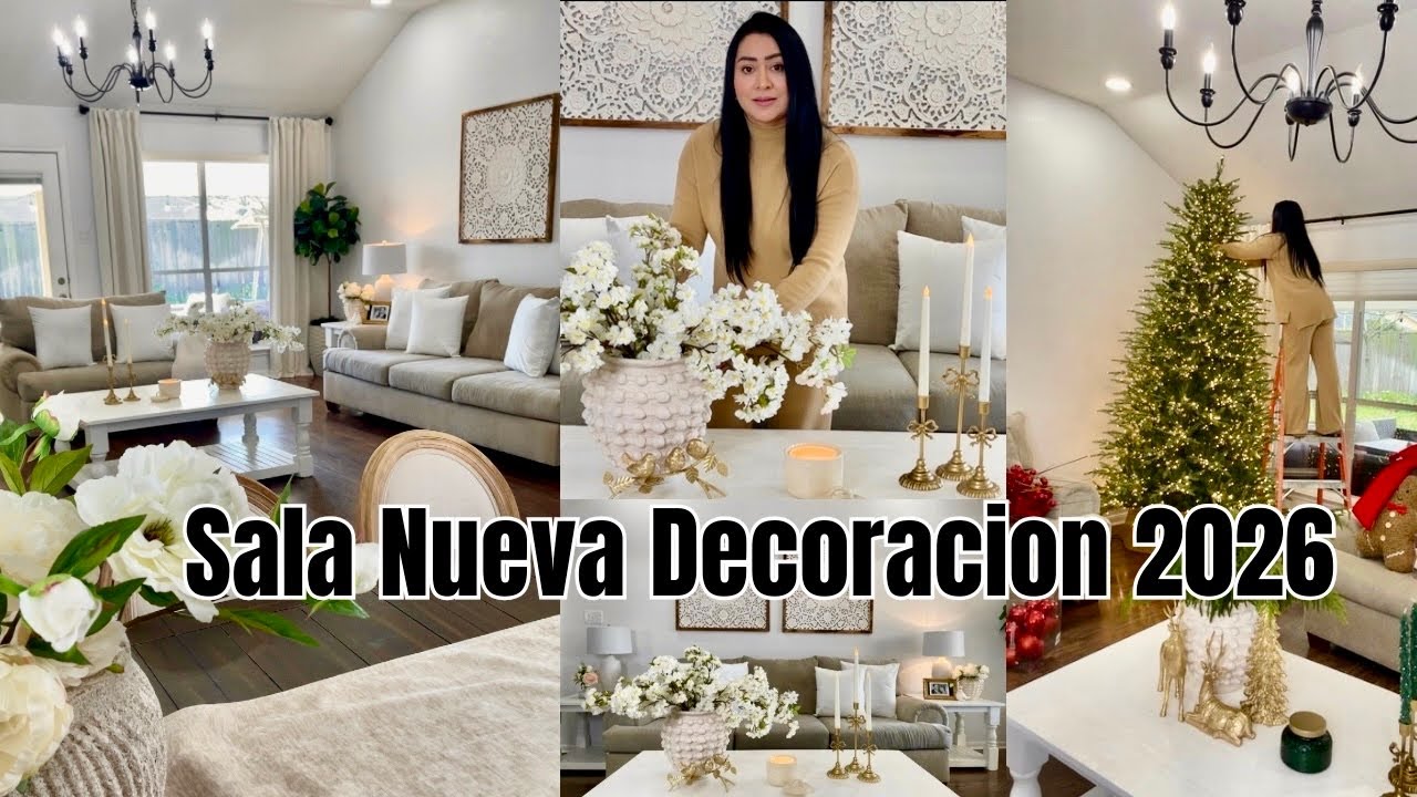 SALA NUEVA DECORACION 2026 | NUEVA DECORACION 2026 | IDEAS PARA DECORAR 
