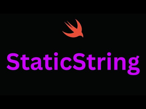StaticString Type in Swift Explained (2023) - iOS Tip