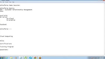 Salesforce Demo By Wikitrainings - 14 June 2014 - Part 3