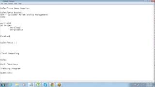 Salesforce Demo By Wikitrainings - 14 June 2014 - Part 3