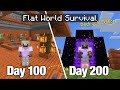 I Survived 200 Days on a Flat World with Nothing but... a Bonus Chest