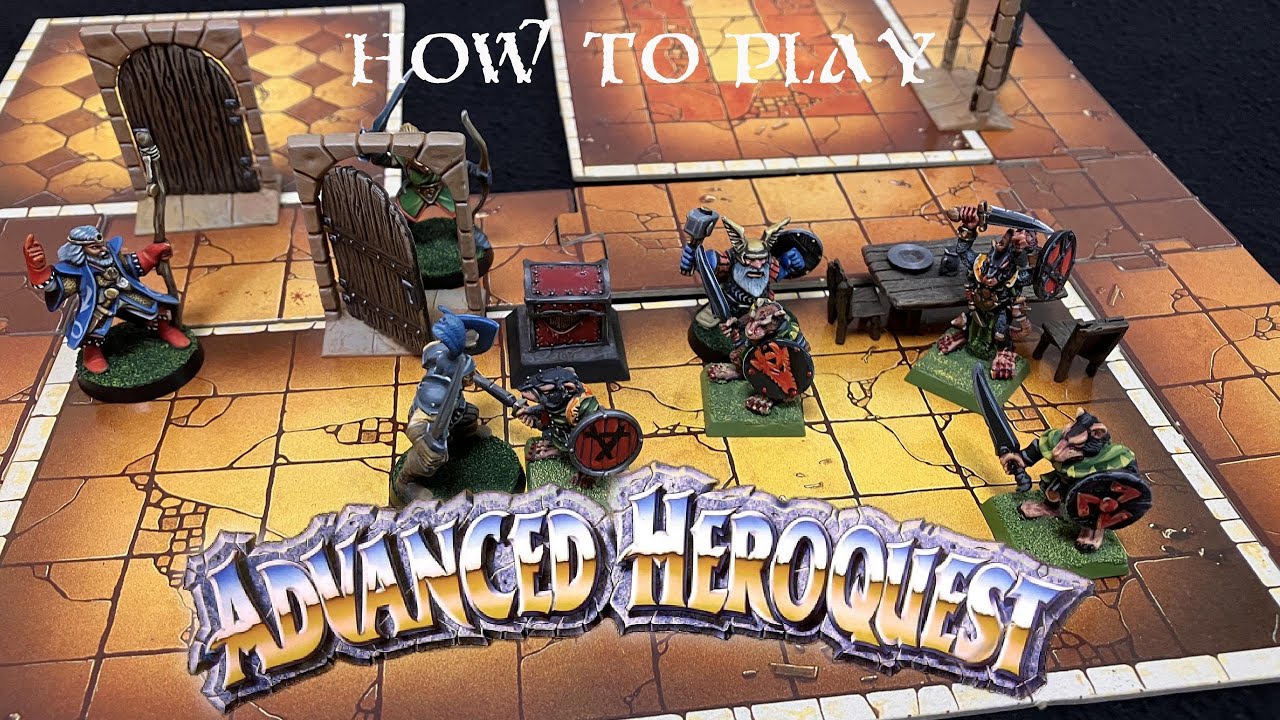 Advanced Hero Quest Gameplay Preview 