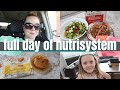 Full Day of Eating Nutrisystem | DITL of a SAHM | Discount Promo