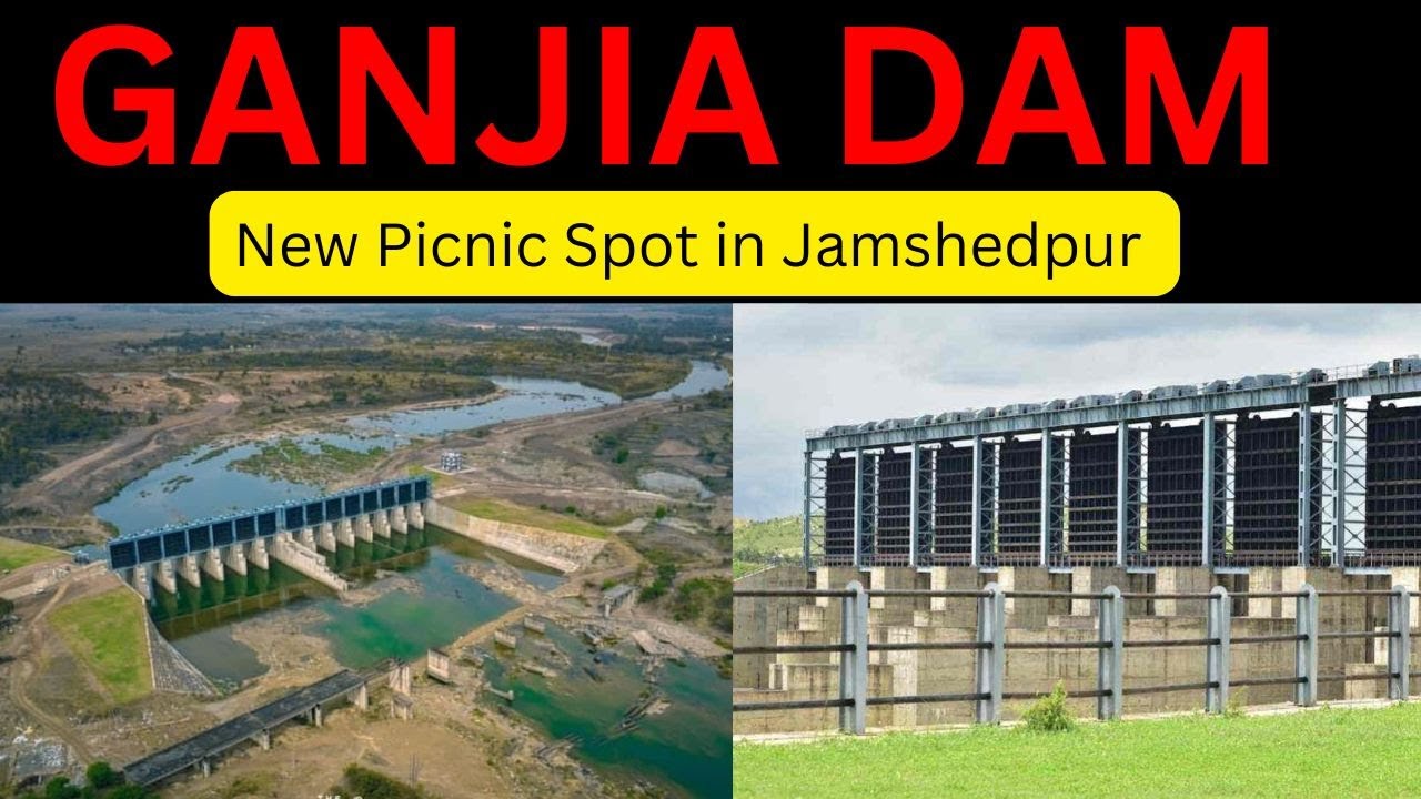 Ganjia Dam Jamshedpur | Ganjia Barrage | New Picnic Spot In Jamshedpur 2025  |