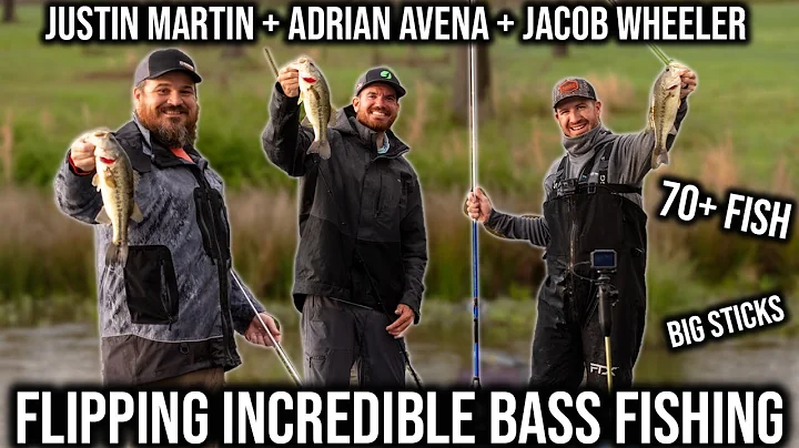 Absolutely WRECKING some Pond Bass with Adrian and...