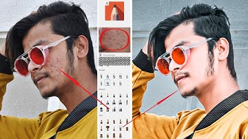 Autodesk Face Smooth Full Tutorial || How To Remove Face pimples in Autodesk Sketchbook