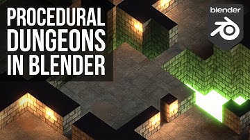 Procedural Dungeons In Blender
