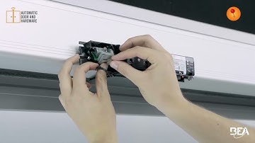 BEA IXIO-D Automatic Sliding Door Sensor Installation