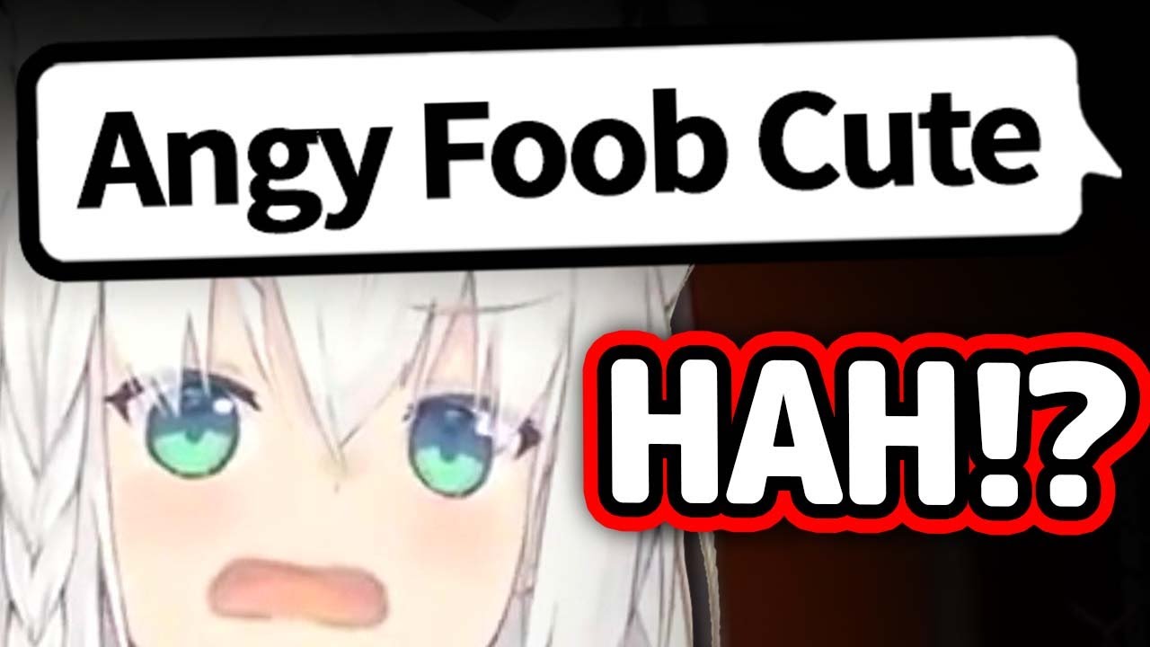 Chat Makes Fubuki Angry But Gets Cute Foob Noises Instead【Hololive】