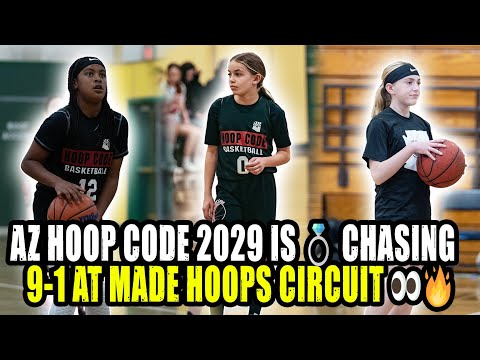 AZ Hoop Code 2029 is Ring Chasing 💍 9-1 at MADE Hoops so far 👀🔥