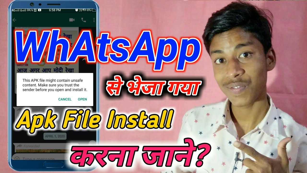 WhatsApp Share Apk file install problems Solved it || All Types info || Installation hindi Tutorials