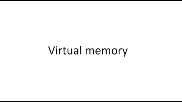 أنظمة تشغيل شرح |Virtual memory