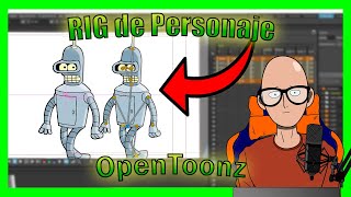 OpenToonz ▶ Rigging Tutorial with Skeleton Tool