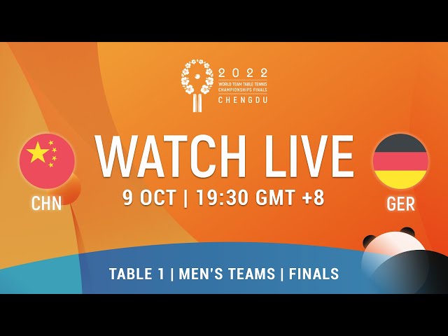 2022 World Team Table Tennis Championships Finals