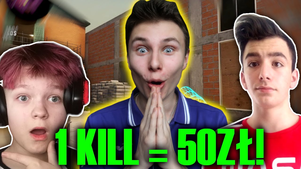 1 KILL = 50ZŁ! - CS:GO Z EKIPĄ | Mateo - YouTube