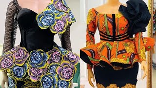 2025 trends of Ankara dress designs for beautiful women