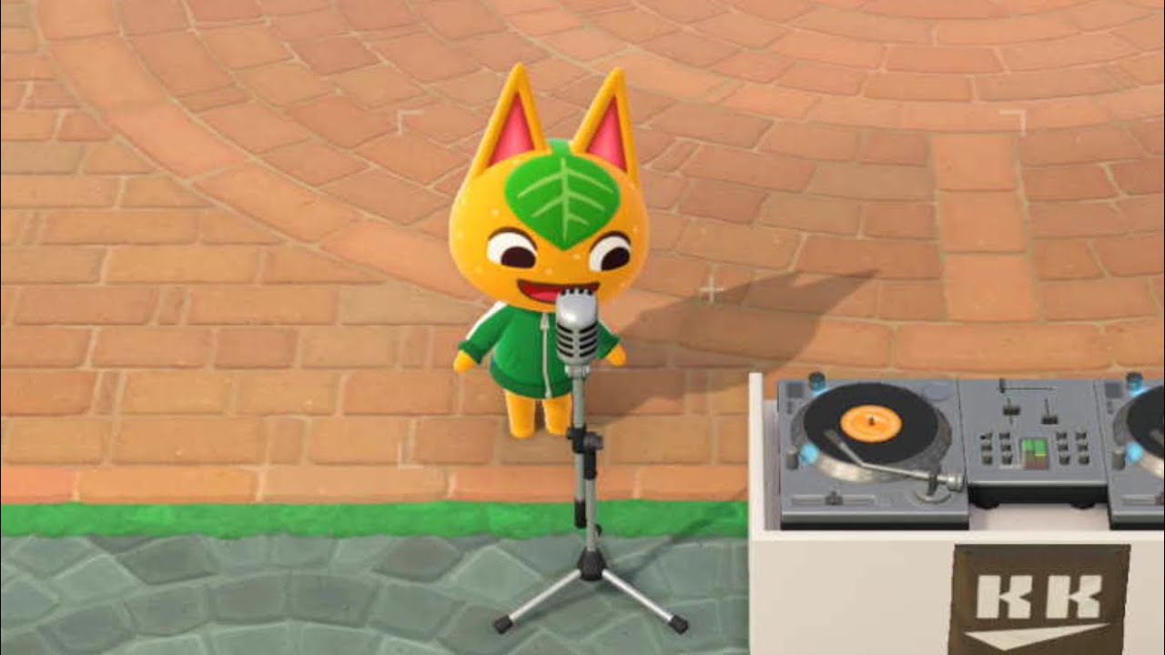Tangy singing horizons in animal crossing new horizons YouTube