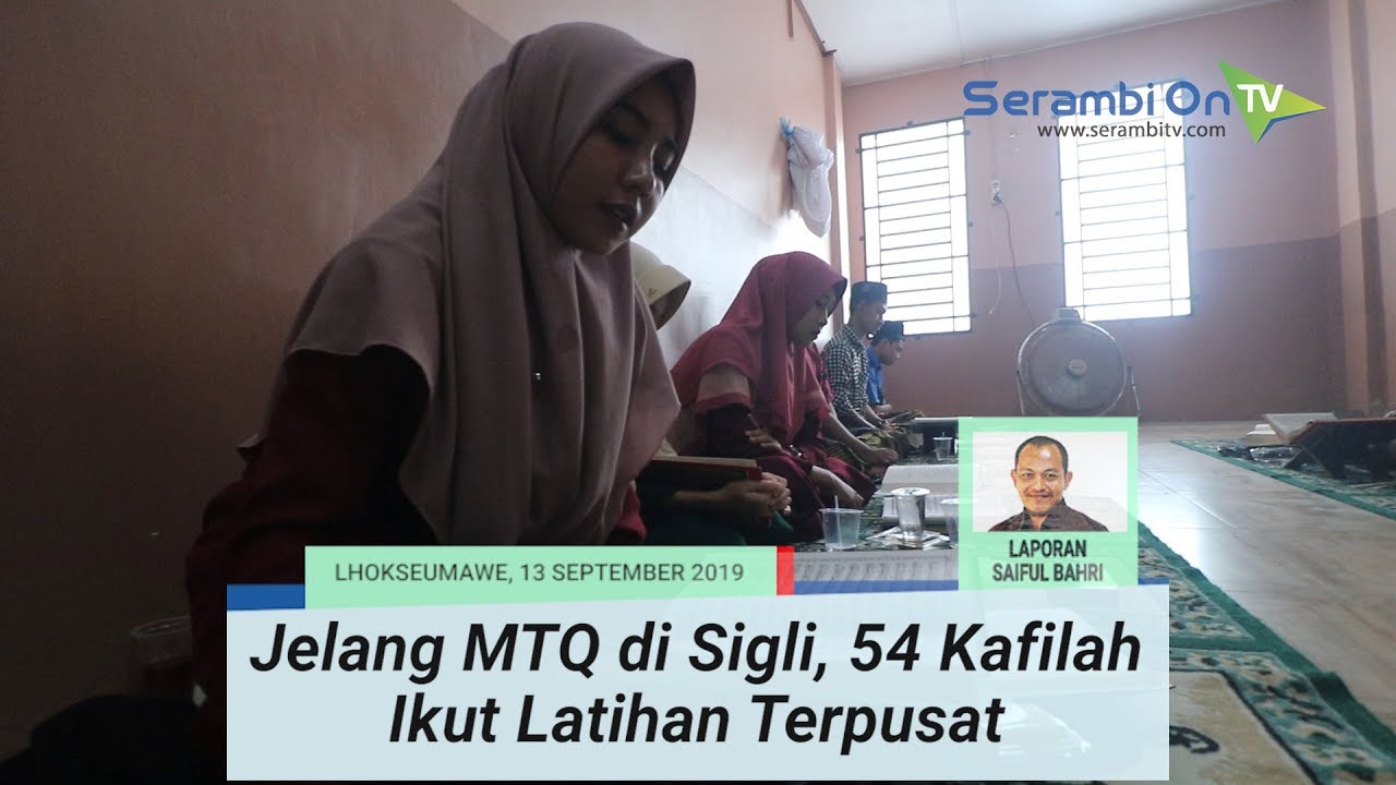 newspaper mockup Jelang MTQ di Sigli, 54 Kafilah Lhokseumawe Ikut Latihan Terpusat