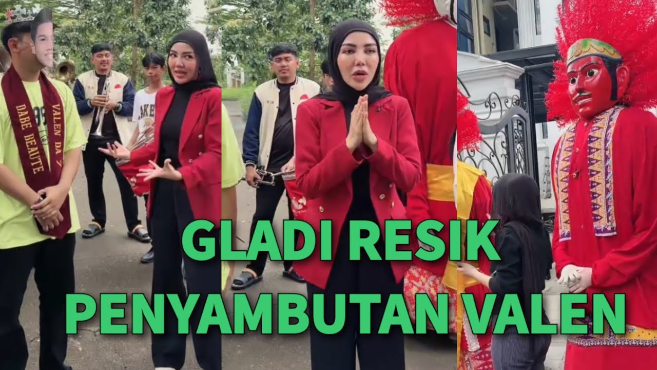 GEGER HEBOH!🔥GLADI RESIK PENYAMBUTAN VALEN PAMEKASAN DI ACARA BELLA SHOFIE